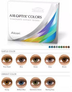LENTES DE CONTACTO AIR OPTIX COLORS ESFERICOS CAJA X 2