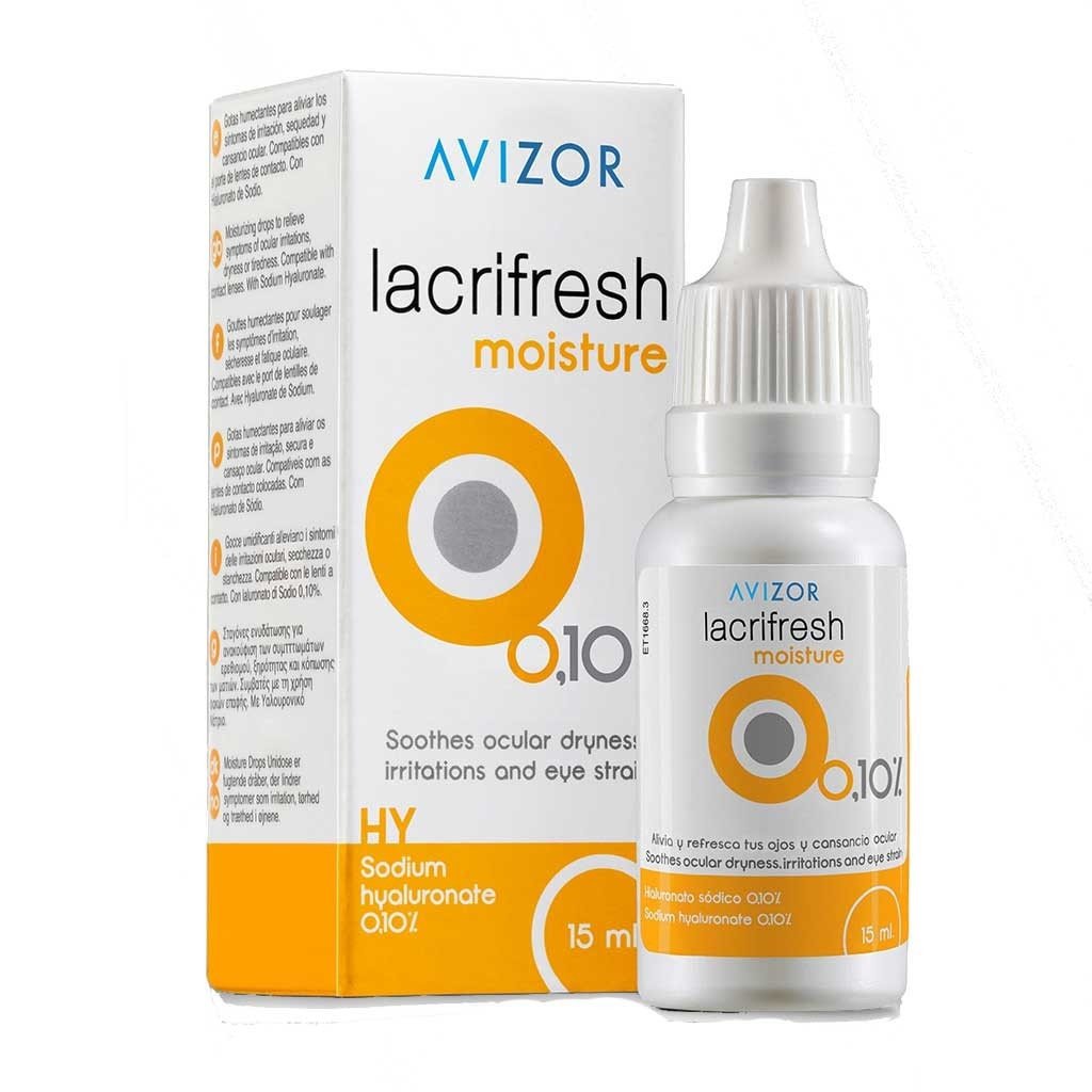 Gotas lubricantes Lacrifresh Moisture 15 ML X 2