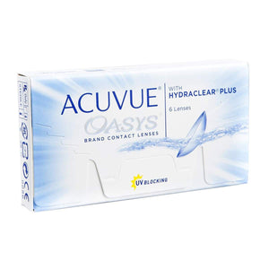 Lentes de contacto Acuvue Oasys miopía e hipermetropía