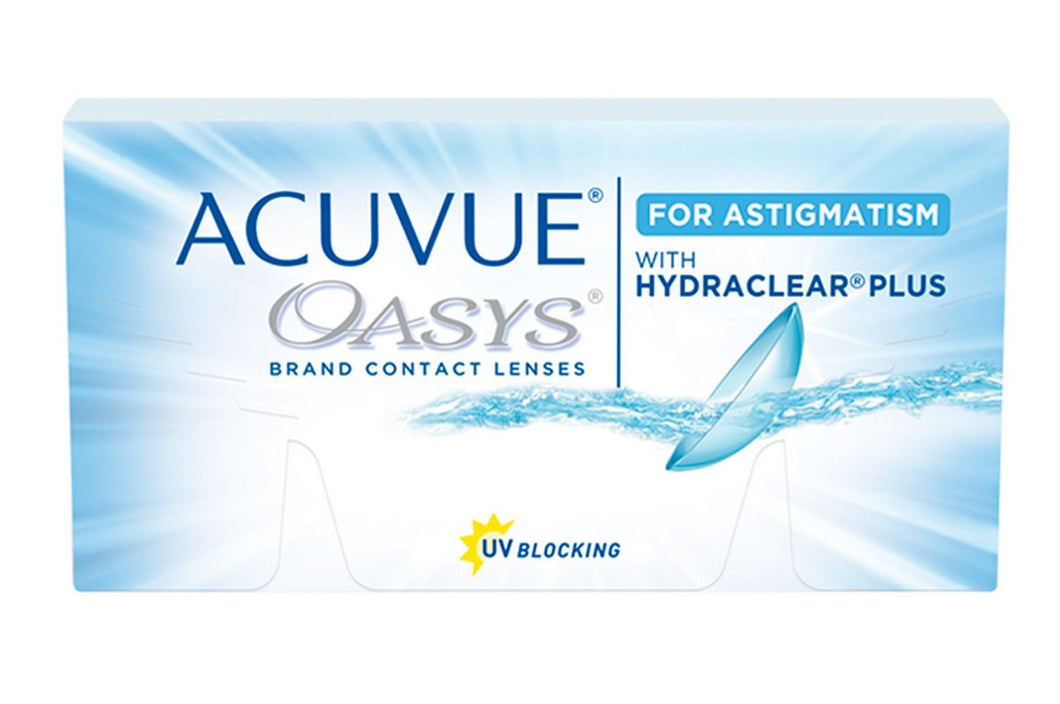 Lentes de contacto Acuvue Oasys para Astigmatismo